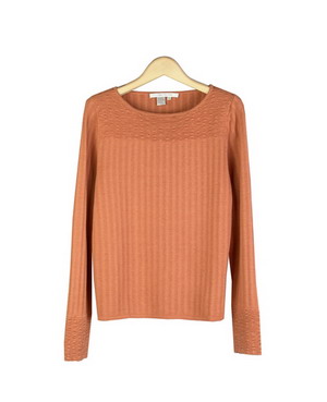 silk cotton sweater women's