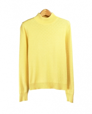 women's mock neck sweater